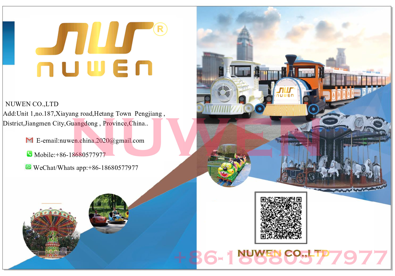 Nuwen Children Amusement Rides and Water Parks Play Stations Water Park -- PDF